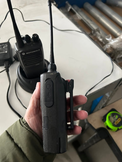 2-motorola CP200D radios with charger