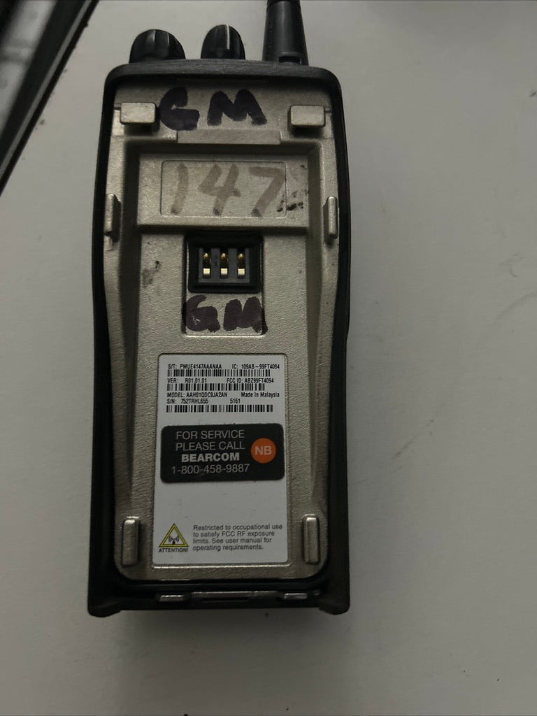 2-motorola CP200D radios with charger