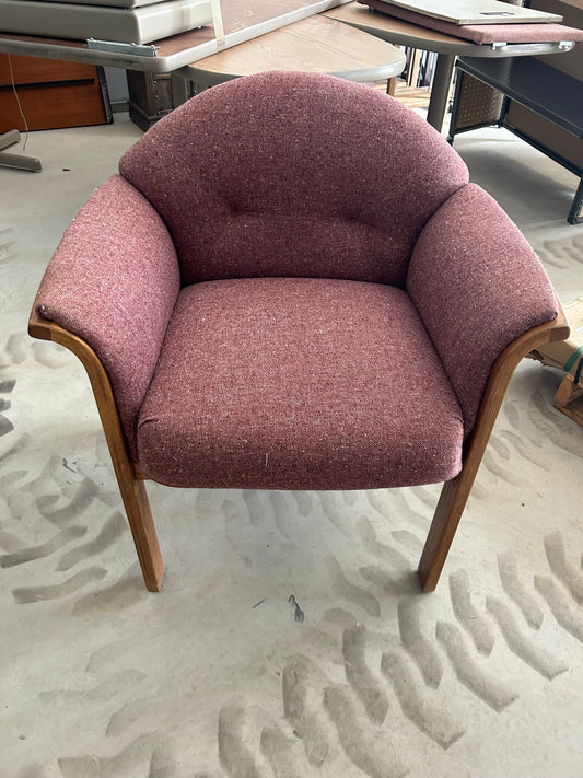 Madison Furniture IND.  Wood and Upholstery Chair