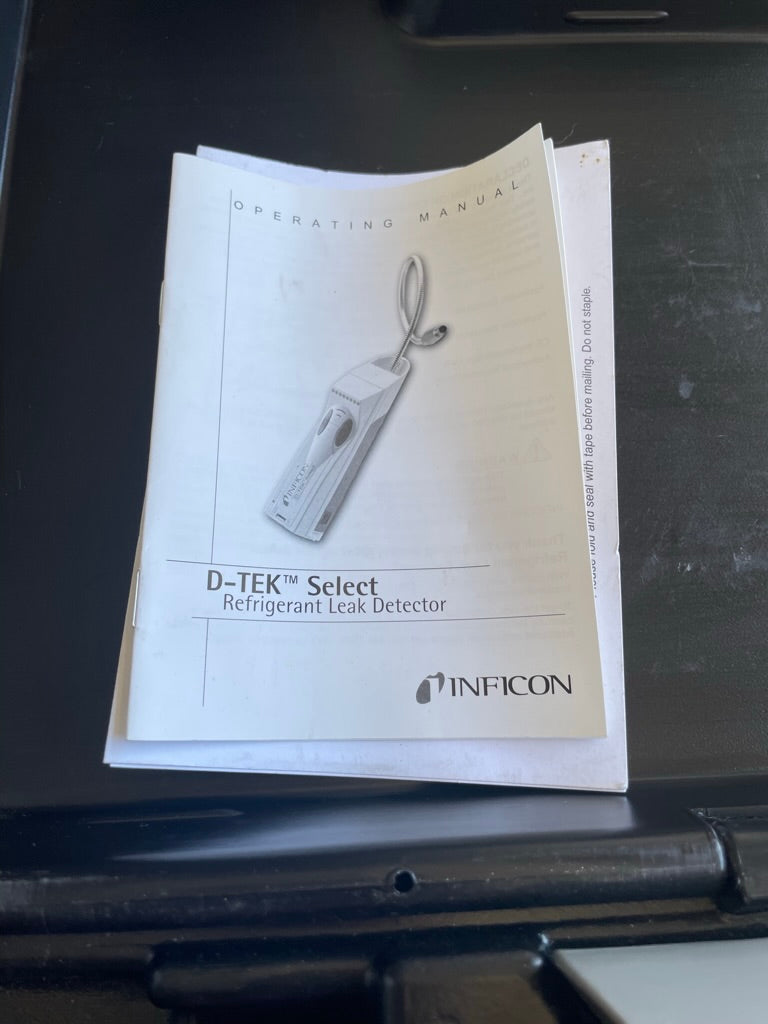 Inficon D-TEK Select Refrigerant leak detector