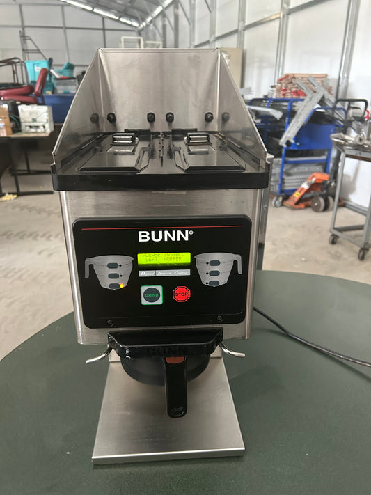 Bunn MHG SST multi-hopper grinder and storage system with dual 6 lb removable hoppers